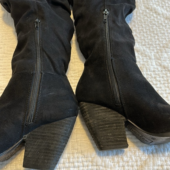 Charles by Charles David Black Point-toe Womens Boots Size 6M - Picture 4 of 13